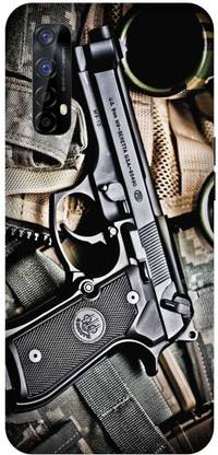 Printrembo Back Cover for Realme 7 ( Army Pattern,indian army gan