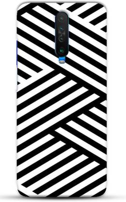 CustomEra Back Cover for Poco X2 (Zip Zap Pattern)