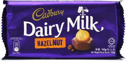Cadbury Dairy Milk Hazelnut - 165g Bars