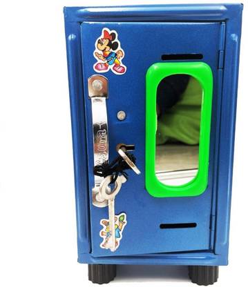 DORRON Cute Almirah Style Coin Box Piggy Bank Money Coin Bank Coin Bank
