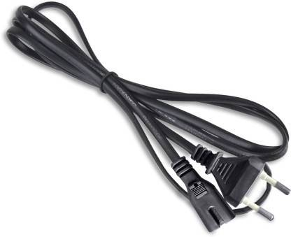 GiftMax Power Cord 2.5 m Power Cable Cord 2 Pin Laptop Adapter/Camera/Printer/Adapter/Charger / 18 Inch Ring Light (2 Pin Power Cord 2.5 Meter)