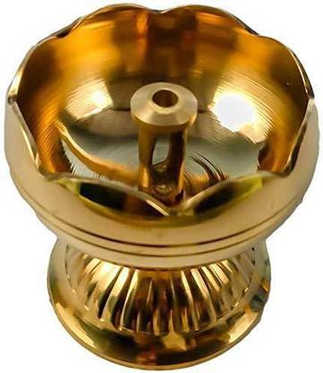 SHRI ANAND Brass table diya Brass Table Diya