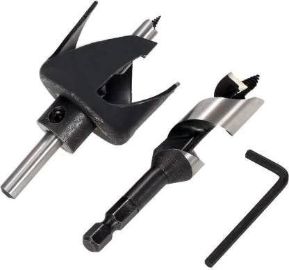 uptodatetools 54mm(2-1/8") Door Lock Installation Kit Hole Saw Drill Bits Set Professional Bi-Metal Lock Kit for Woodworking Tools Hole Saw
