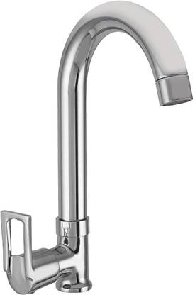 10x Tap SQ-9963 Swan Neck Tap SQ-9963 for Washbasin/Sink Table Mount Pillar Tap Faucet