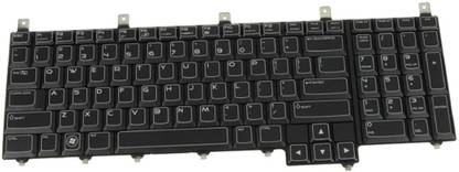DELL Alienware M17xR3 / M18x Backlit Laptop Keyboard Internal Standard Laptop Keyboard Compatible with Desktop, Laptop, Mac