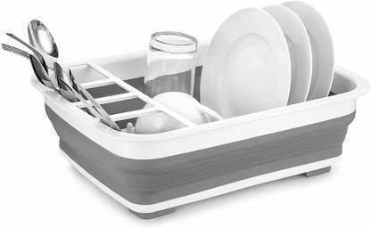 MN exports Dish Drainer Kitchen Rack Plastic