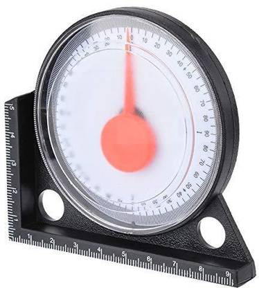 uptodatetools Slope Inclinometer Angle Finder Slope Protractor Tilt Level Meter Clinometer Gauge with Magnetic Base Measuring Gauging Tools Magnetic Inclinometer Level