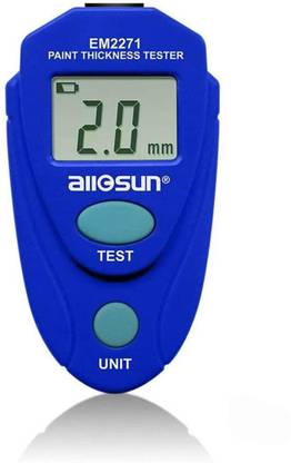 Right Gear Digital Coating Thickness Gauge Automobile Car Paint Detector Coating Meter for Measuring Thickness of the Plated and Coated Sheet on Metal Non-magnetic Engineer's Precision Level EM3321-RG Non-magnetic Electronic Level