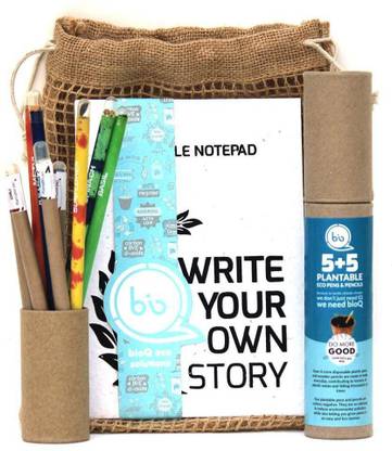 bioQ bioQ Plantable Stationery Combo Set Pen Gift Set