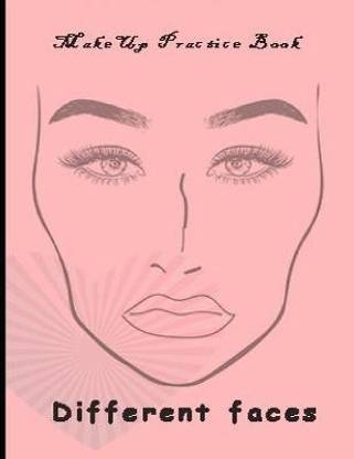 Makeup Practice Book Different Faces