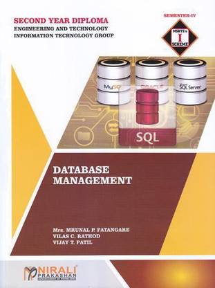 DATABASE MANAGEMENT - SY Diploma in Information Technology (IT) Engineering - Semester 4