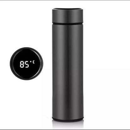 IMMUTABLE 87 _TY Temperature Display Vacuum Double Walled Steel Flask,500ML 500 ml Steel Flask