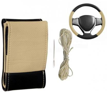 s mangalam Hand Stiched Steering Cover For Mahindra Reva WagonR