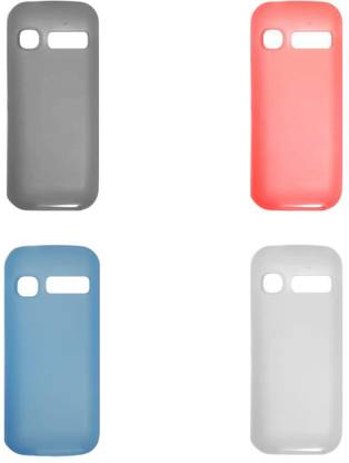 Gizmofreaks Back Cover for LAVA A1 ( Pack of 4 Colours )