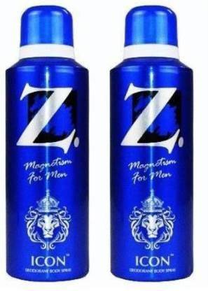 Z ICON DEO 180ML Body Spray  -  For Men