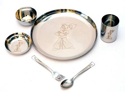 KNEssential Pack of 6 Stainless Steel Dinner Set