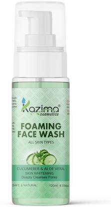 Kazima Cucumber & Aloe Vera Foaming Face Wash