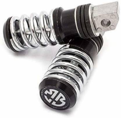 Urbi Auto SILVER/BLACK FOOTREST Foot Rest