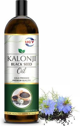 UCY Premium Cold Pressed Kalonji Black Seed Oil for Healthy Hairs and Skin Hair Oil