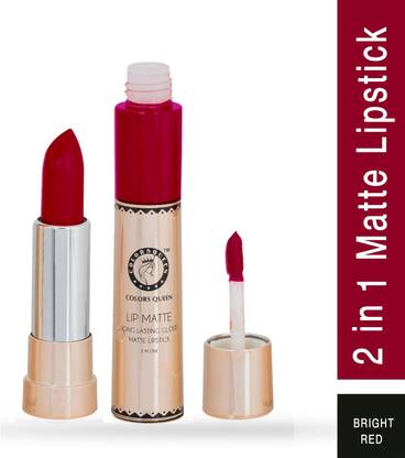 COLORS QUEEN LIP MATTE & GLOSS LONGLASTING 2 IN 1 LISTICK