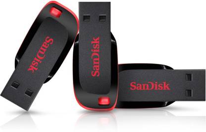 SanDisk SDCZ50-016G-I35 16 GB Pen Drive Compatible with Desktop Computer, Audio Player, Television, Laptop USB 2.0 Plastic Case