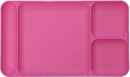 TUPPERWARE Dinning Tray Sectioned Plate (Pack of 1) Sectioned Plate