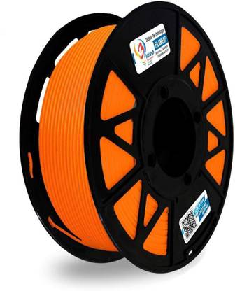 3IdeaTechnology Imagine Create Print PLA 3D  1.75 mm Orange Printing Material, Spool 3D Printing Material 1Kg Printer Filament
