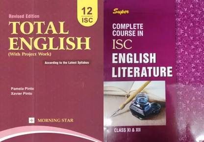 Combo Of Morning Star Total English Class 12 For 2022 Exam With Super Complete Course In ISC English Literature Class 11 And 12