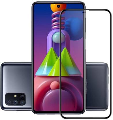 NKCASE Edge To Edge Tempered Glass for SAMSUNG Galaxy M51