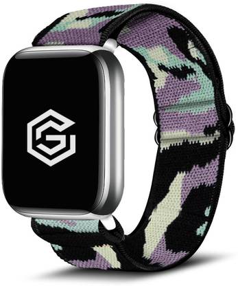 Gripp Warrior Soft Material Sports Smart Watch Strap Band for 42mm / 44mm Series 1/ Series 2/ Series 3/ Series 4/ Series 5 with Waterproof Durable & Flexible - Sports Edition Smart Watch Strap (Military) Smart Watch Strap