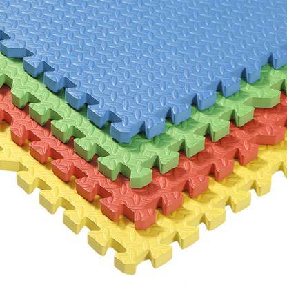 jumprfit 20mm EVA Kid's Interlocking Play Mat, Floor playmat Soft Foam, Puzzle mats 20 mm Exercise & Gym Mat