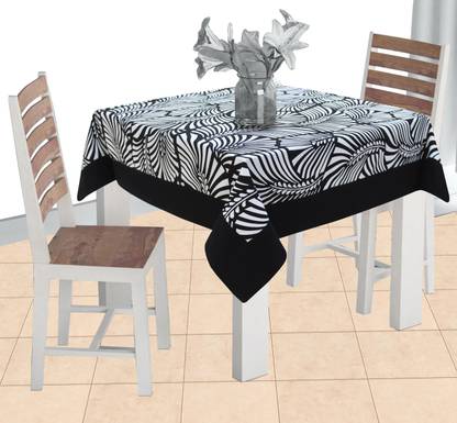 AIRWILL Printed 2 Seater Table Cover