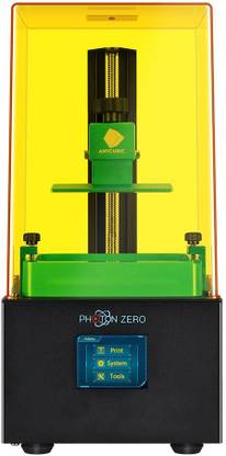 Anycubic Photon Zero LCD Resin 3D Printer | Assembled with 16x Anti-aliasing Function | UV Cooling System | Build Size 115mm (L) x 65mm (W) x 155mm (H) | 3D Printer