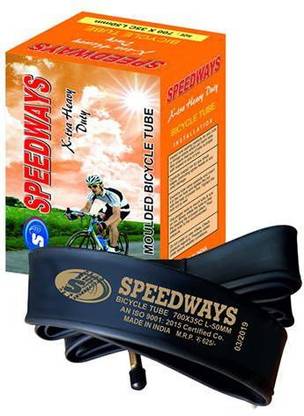 SPEEDWAYS 700*35C Size Cycle Tube Long Valve Moulded Nylon Rubber Bicycle Tube Tubular For 700*35C