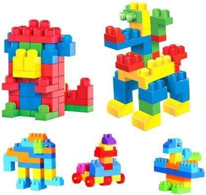 Montreal ®100 Pieces Building Blocks To Expand & Imagine, Lego Blocks & Children's Toys (Multicolor)