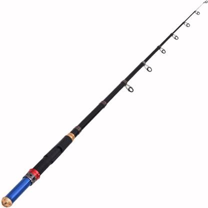 Hunting Hobby Fishing Mini Telescopic Rod (5.3feet) Red Fishing Rod