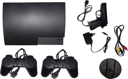 NOWAIT 8 Bit Playstation Tv Video Gaming Console With Inbuilt Game 40 Contra, Super Mario And Duck Hunt Many More NA GB with Contra, Super Mario Bros, Duck Hunt