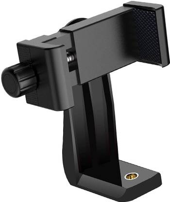 Harcov Dual-Clip Universal Mobile & Camera & Selfie Stick Mobile Holder