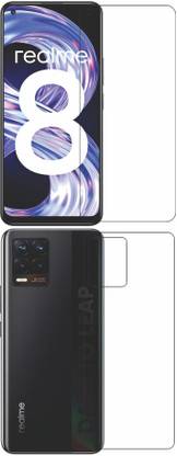 GS Smart Front and Back Tempered Glass for Realme 8 {Flexible}, RMX3085, 8