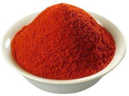 Organic World Kashmiri Red Chilly Powder ( Lal Mirch Powder ) Chilli Powder (Pack of 400 Gram)