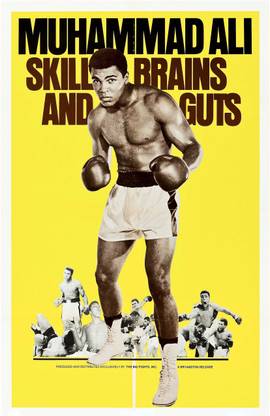 Muhammad Ali Flex Poster for Room B6 Paper Print