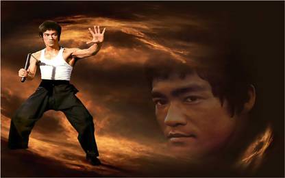 Bruce Lee Flex Poster For Room B22 Paper Print Abstract Decorative Posters In India Buy Art Film Design Movie Music Nature And Educational Paintings Wallpapers At Flipkart Com