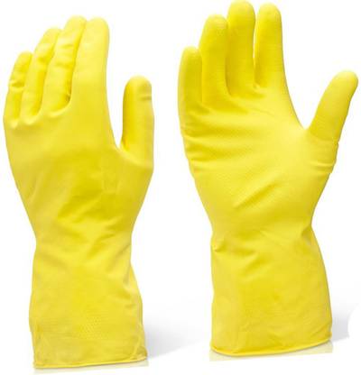 ZENVEXYO No-1 Cleaning Household Rubber Gloves- Hand Glove-Washing Glove--kitchen glove-glove- Wet and Dry Glove