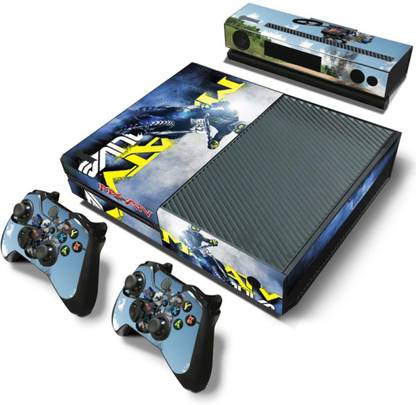 Ridhaan Collection MX Vs ATV Alive Design Vinyl Skin Sticker for XBOX One Console,2 Controllers and Kinect  Gaming Accessory Kit