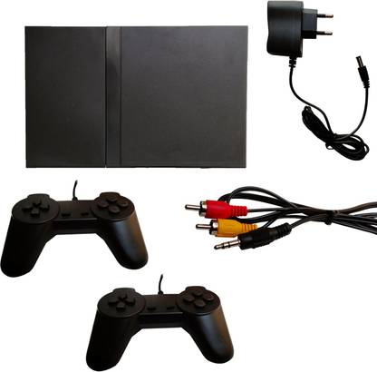 PTCMart 8 Bit One station Tv Video Game Gaming Console with 1x Game Console_2x Game Joysticks_1xCharger_1xusb wire N/A GB with Contra mario