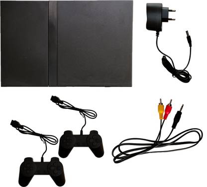 PTCMart 8 BitTv Video Game Gaming Console inbuilt game contra 2_Super Mario bros_Kage_Twinbe_Turtles N/A GB with Contra mario