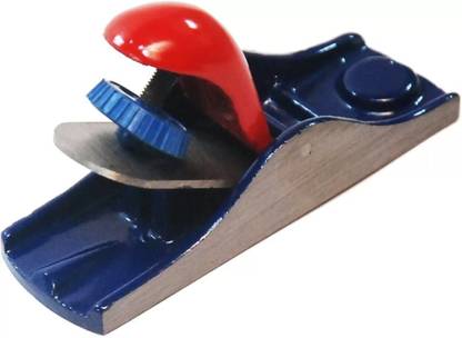 MVP Steel Block Carpenter Plane (5-inch, Red & Blue) Cast Iron Hand Plane