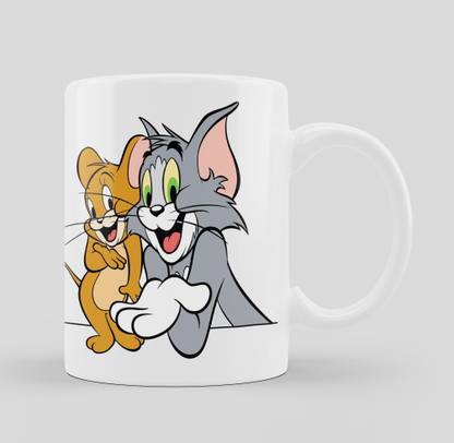 iMPACTGift Tom & Jerry Best Friends Premium Quality Printed Ceramic Coffee Mug