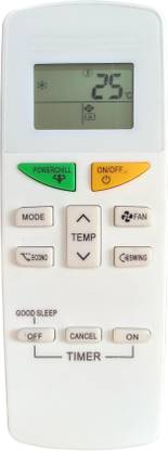 Axelleindia VE132A Compatible VE132A AC Remote With Power Chill Mode For Daikin Remote Controller
