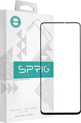 Sprig Edge To Edge Tempered Glass for Sprig Edge To Edge Tempered Glass for Mi 10T (Pack of 1)